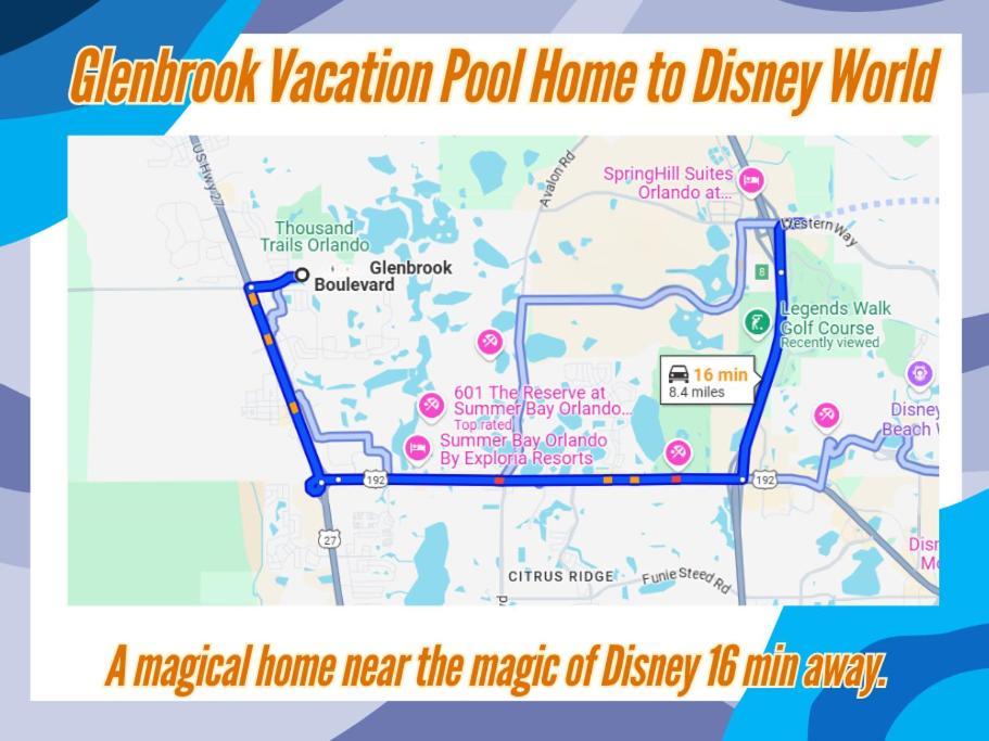 Glenbrook Vacation Poolspa Home Orlando Bagian luar foto