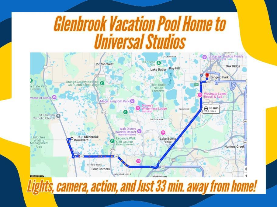Glenbrook Vacation Poolspa Home Orlando Bagian luar foto